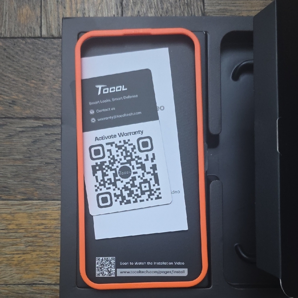 Black Screen Protector for Cell Phones - Picture 3 of 6